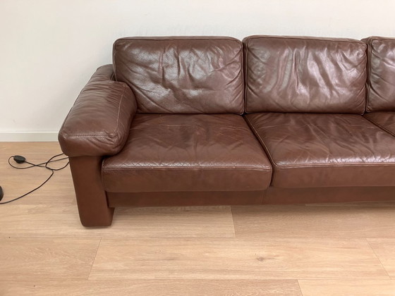 Vintage Leather Three-Seater Sofa by Perida – 3-5 seaters (photo 9 of 13)