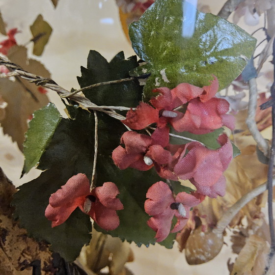 Image 1 of Sehr große antike Glocke mit Blumen Katholische Maria (Höhe:73cm) Vergine Santissima del Rosario (Itilan Glocke)