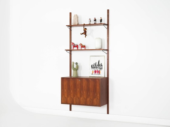 Image 1 of Teakhouten wandrek, Deens design, jaren 60, gemaakt in Denemarken.