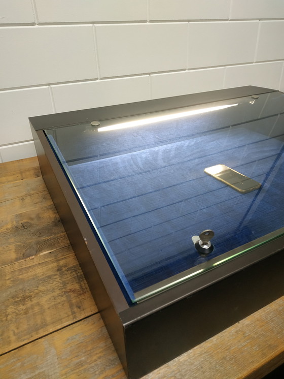 Image 1 of Rare Vintage 60s-70s Display Case With Lighting
