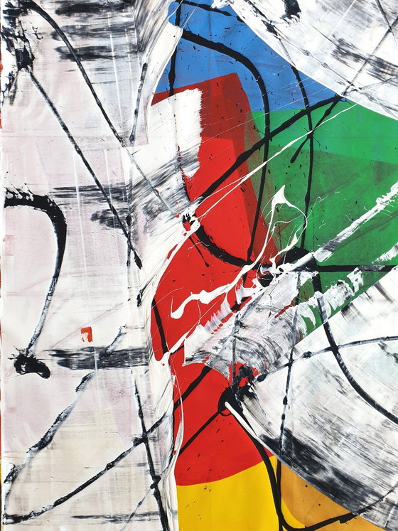 Jürgen Angeler - Playful Dynamics - XXL – Paintings & Drawings, Canvas (photo 6 of 28)