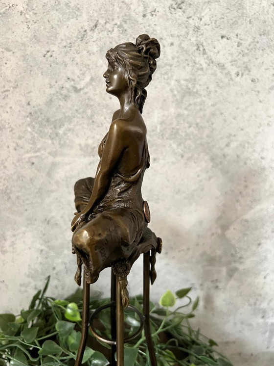 Image 1 of Wunderschöne Bronzestatue