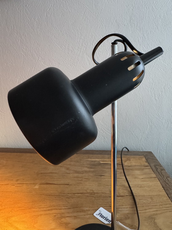 Image 1 of Lampada da scrivania vintage HEMA nera anni '70/'80