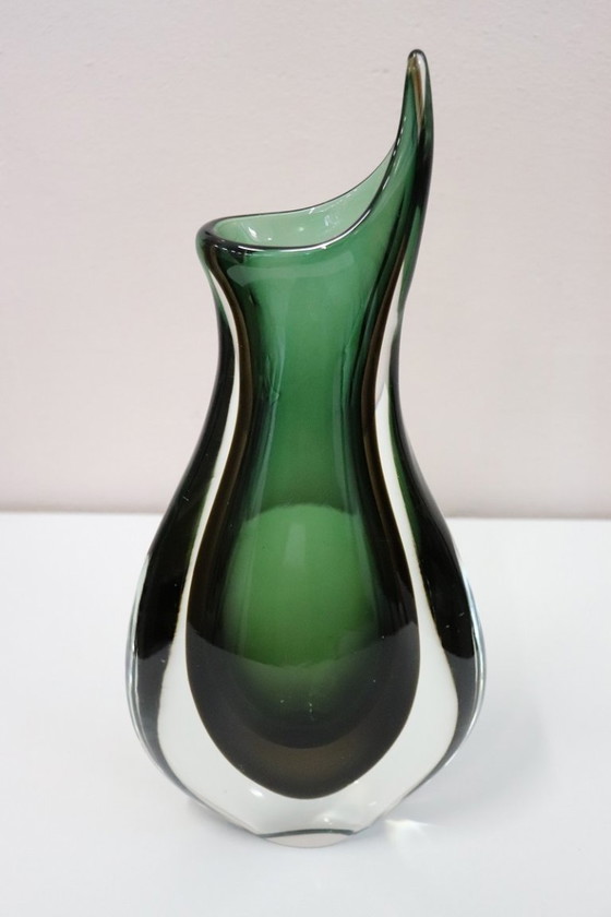 Image 1 of Große Vase aus Murano-Kunstglas, Italien, 1960er Jahre