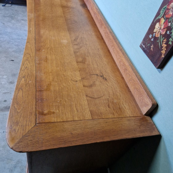 Credenza vintage anni '50 Mobile a muro Mobile TV – Credenze, Textile, Wood (photo 14 of 15)