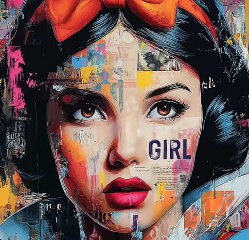 IPR GRAPH - Blancanieves / Dulce niña - Lienzo del artista