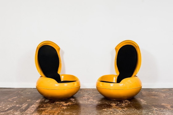 Image 1 of Tuineistoelen van Peter Ghyczy, 1968, set van 2