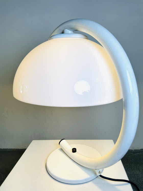 Image 1 of ARCHED TABLE LAMP BY GEPO N.V., THE NETHERLANDS, 1970s