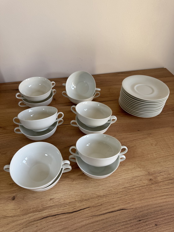 Image 1 of vintage porseleinen dinerservies