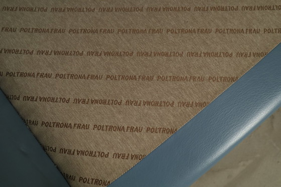 Image 1 of Pair of "Moji" Armchairs by Shigeru Uchida for Poltrona Frau, Italy