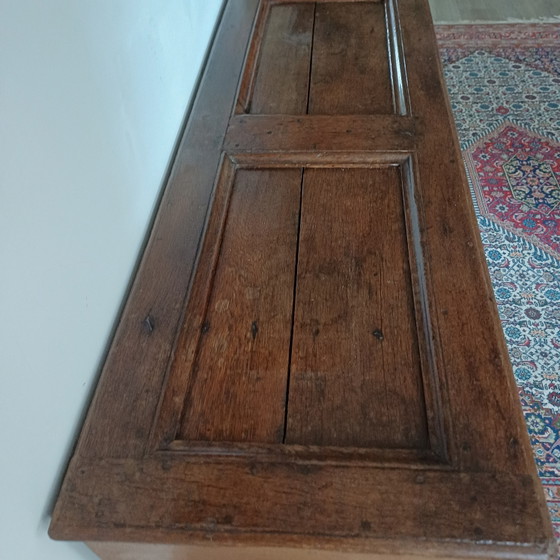 Image 1 of Coffre à couvertures ancien