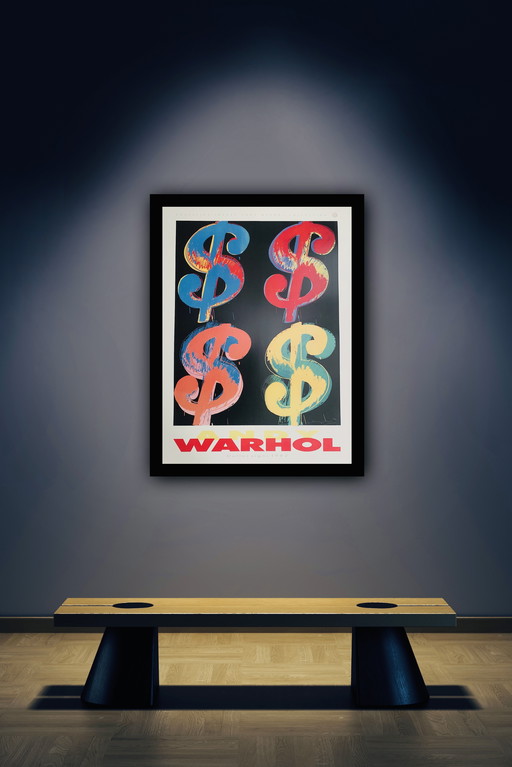 Andy Warhol, Gesigneerd Met Registratie In Impressum Copyright 'De Andy Warhol Foundation For The Visual Arts, Inc.' Offsetlitho