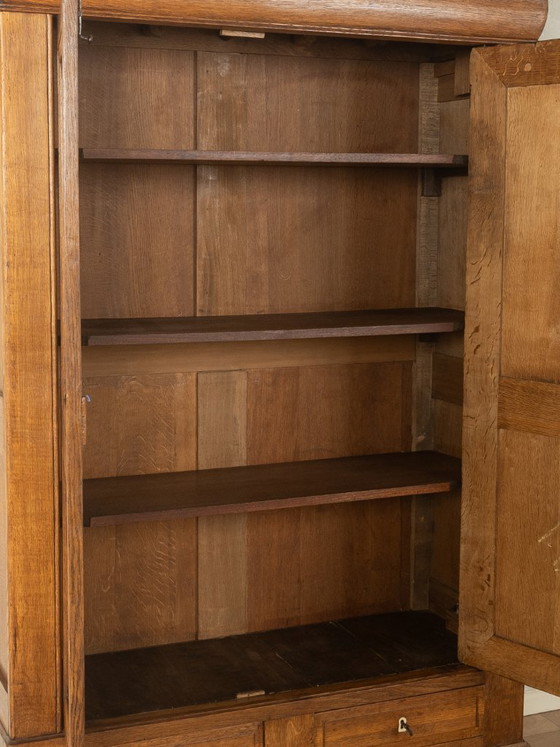 Antique Oak Wardrobe – Wood (photo 7 of 12)