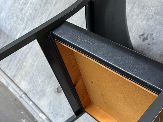 Vintage MCM Bureaustoel – Bureaustoelen, Metaal, Hout (photo 3 of 6)