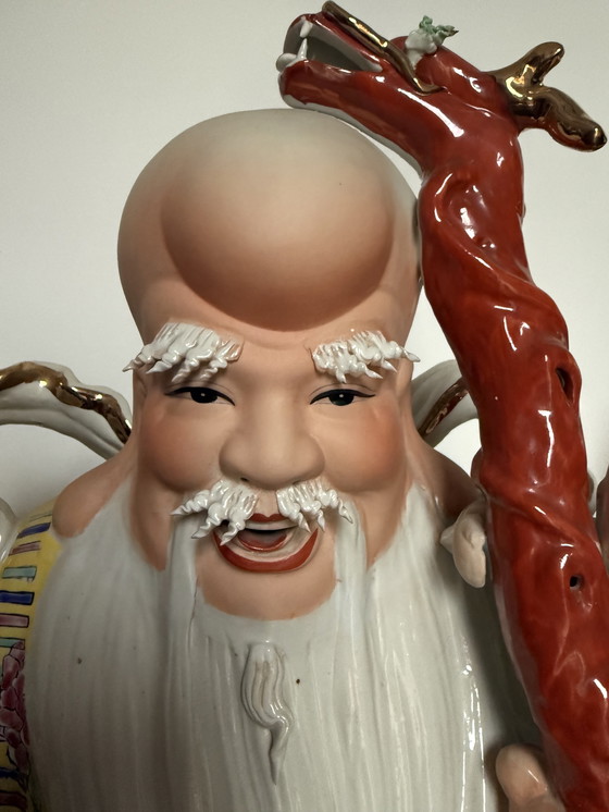 Image 1 of Chinese wijzen keramische beelden