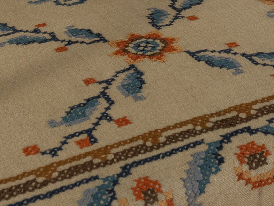 Image 1 of Fauteuil met bloemenpatroon, 1950