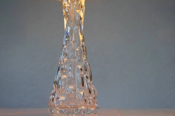 Image 1 of Carl Fagerlund Crystal Glass Table Lamps. Orrefors, Sweden