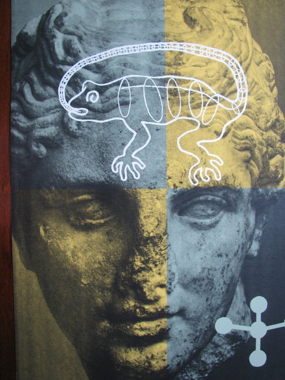 Image 1 of TOUBA, 'Antiko moderne', litografia di grandissime dimensioni, prima copia!