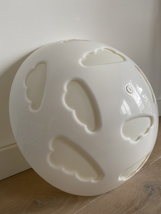 Image 1 of Vintage Ikea white seiling Skojig lamp by designer Henrik Preutz x Ikea