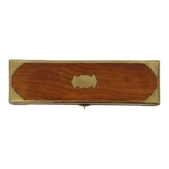 Image 1 of Old Hardwood Pen Box