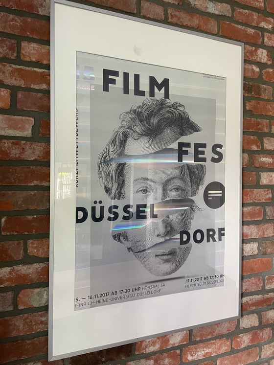 Image 1 of Original Poster Film Festival Düsseldorf 2017