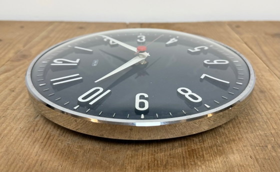 Image 1 of Orologio da parete vintage blu scuro di Metamec, anni '70