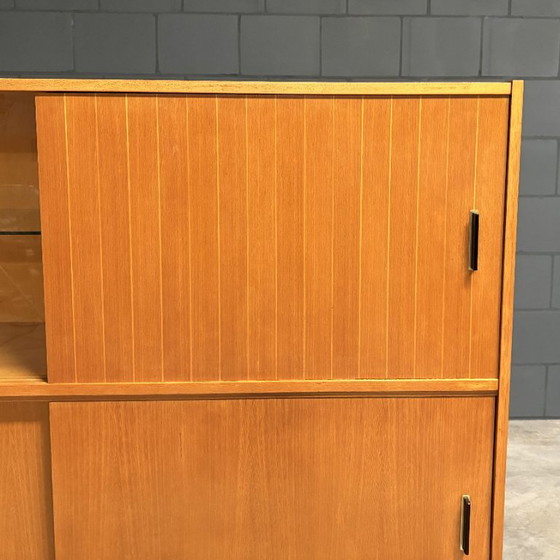 Credenza alta vintage – Bartels – anni '60 – Credenze alte, Glass, Wood (photo 12 of 17)