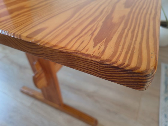 Tavolo da Pranzo Vintage Anni '60 (Brutalista) – Tavoli da pranzo, Wood (photo 6 of 7)