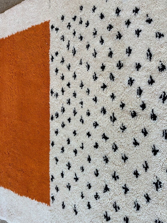 Auténtica alfombra marroquí Atlas Beni Ourain, 250 cm x 150 cm. – ABM, Wool (photo 2 of 5)
