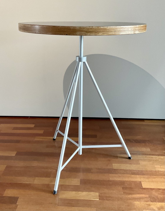 Herman Hertzberger standing table – ongemerkt, Metal, Wood (photo 4 of 6)