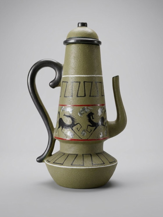 Gran Jarra Fratelli Fanciullacci Atribuida – Cerámica Italiana – Años 60 – Jarrones, Ceramic (photo 3 of 11)