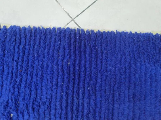 Alfombra marroquí artesanal decorada 250cm x 100cm – Wool, Modern (photo 6 of 10)