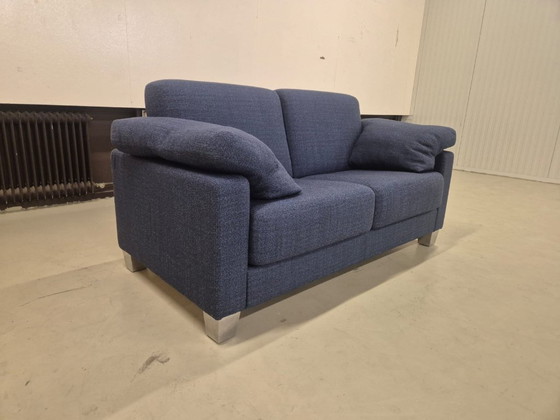Image 1 of 50% SHOWROOM OUTLET - de Sede DS17 - 2-seater Sofa - Blue