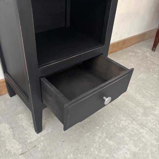 Image 1 of Small wooden bedside table