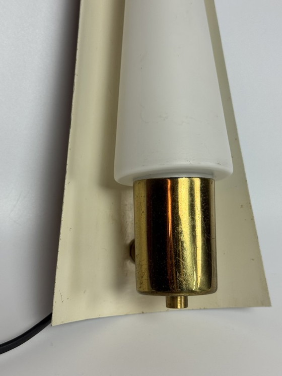 Image 1 of Abat-jour en forme de bougie et douille en laiton, petit accessoire