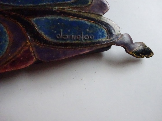 Image 1 of Roland Danielou Frankrijk art emailleur: Kunstemail Insect 