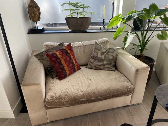 Image 1 of 2 grote Italiaanse fauteuils