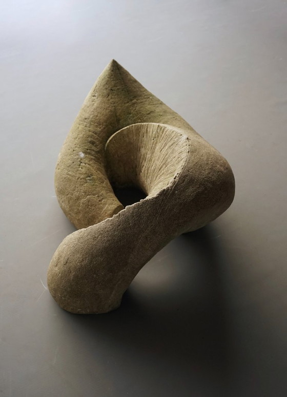Large Cast Concrete Abstract Garden Sculpture. 1970s – Other (photo 5 of 14)