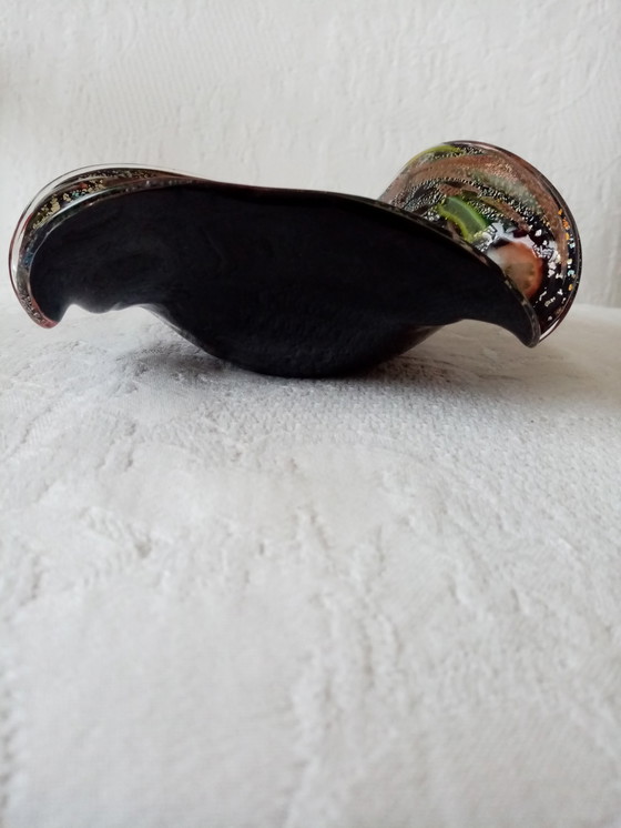 Image 1 of Murano/Avem Tutti Frutti jaren 60 glazen asbak/zakje leegsysteem