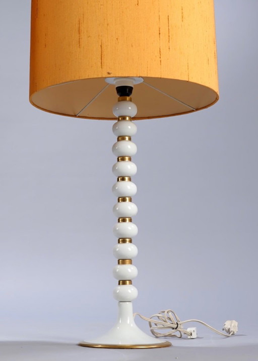 Paar mid century tafellamp 1970's