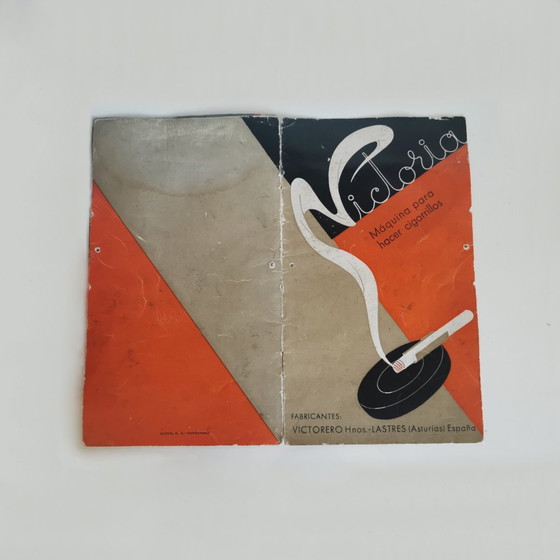 Image 1 of CIGARETTE ROLLING MACHINE AND INSTRUCTIONS FOR USE