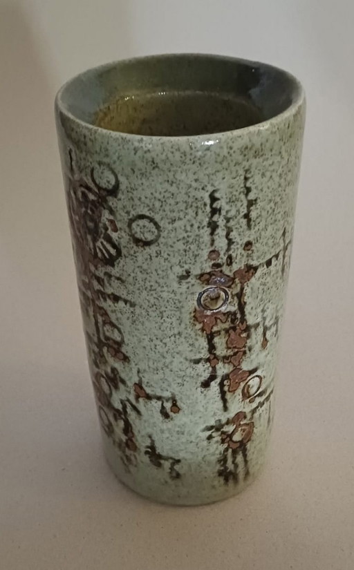 Carl-Harry Stålhane – Rörstrand – Vintage stoneware vase 1950s – vazen, Ceramic