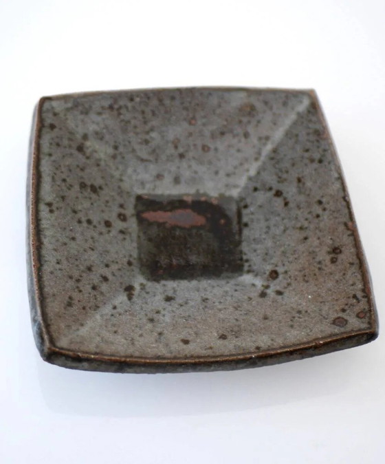 Image 1 of Mid-century modern pottery dish by Janet Leach, England