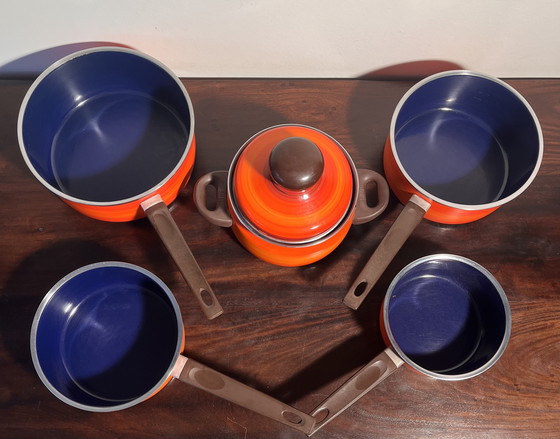 Image 1 of Juego de utensilios de cocina esmaltados Silit