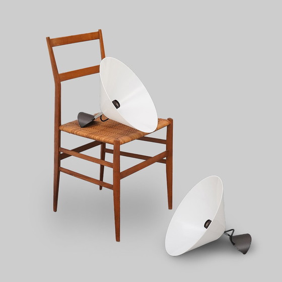 Image 1 of Pair of “Aggregato” Wall Lamp by Enzo Mari for Artemide, 1970s