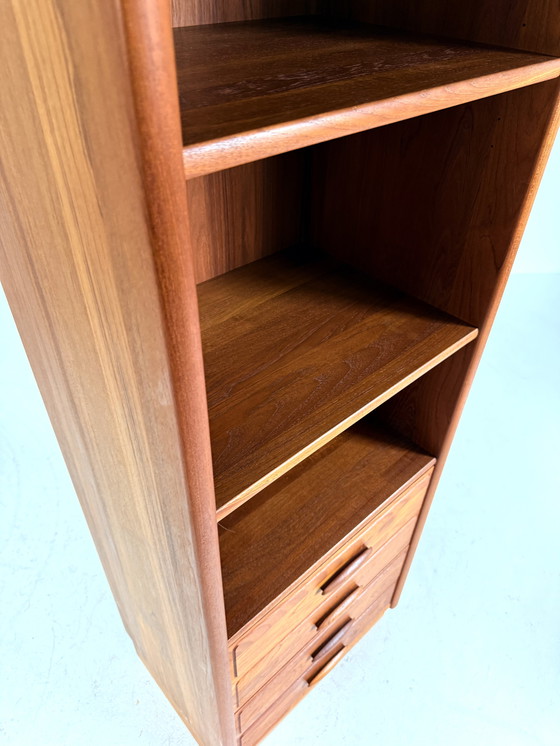 Image 1 of Bibliothèque vintage en teck, Dyrlund '70