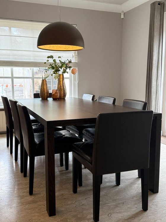 Image 1 of Eettafel en stoelen Casa Milano 