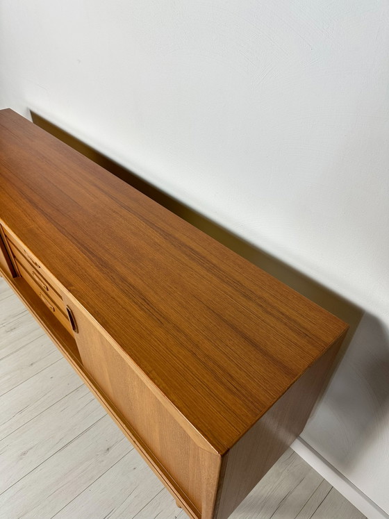 Image 1 of 1960s Vintage Minimalistic Teak Sideboard by Bartels