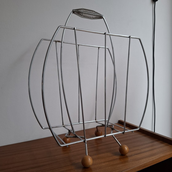 Image 1 of Portariviste in filo d'acciaio sputnik