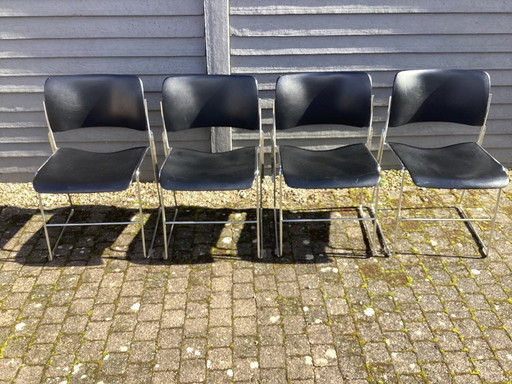 4 x David Rowland chair 40/4